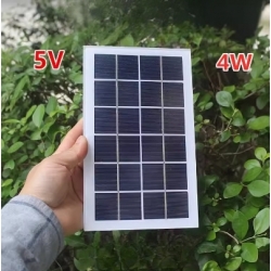 แผ่นโซล่าเซลล์ 5V 4W 210x130mm